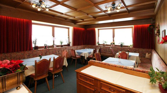 Frühstücksraum - Pension Ferdinand - Hochsölden