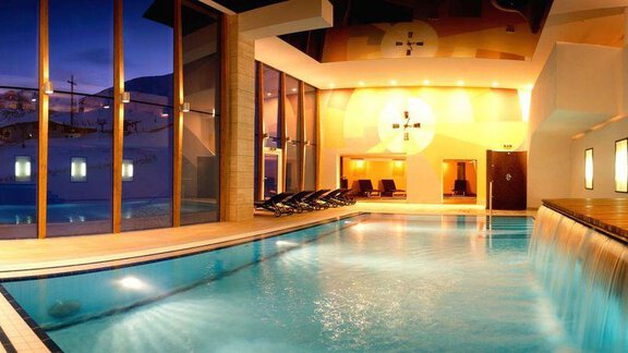 Hotel Edelweiss  Poolanlage - Skihotel Edelweiss - Hochsölden