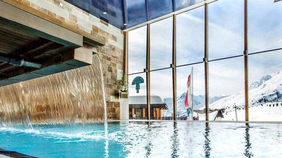 Hotel Edelweiss Pool Panorama - Skihotel Edelweiss - Hochsölden