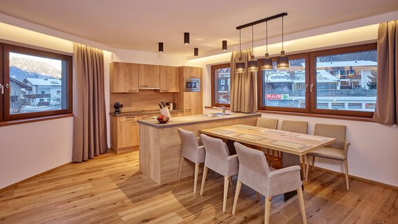 Küche Appartement 6 - Alpenappartement Central Valley Penthouse - Längenfeld