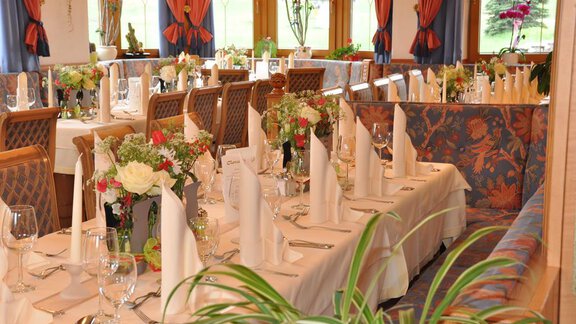 Gemütliches Restaurant für alle Anlässe - Hotel Tauferberg - Niederthai