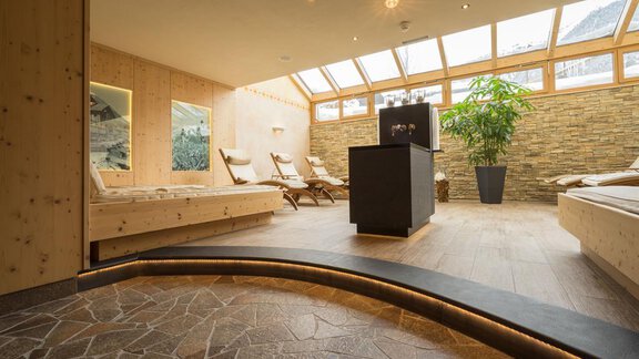 Wellnessbereich Ruheraum - Hotel Tauferberg - Niederthai