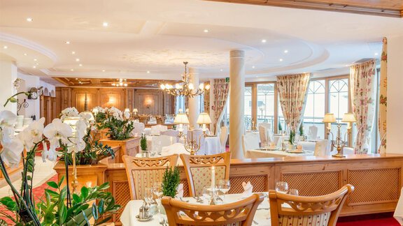 Speisesaal - Hotel Bellevue 4 Sterne superior - Obergurgl 
