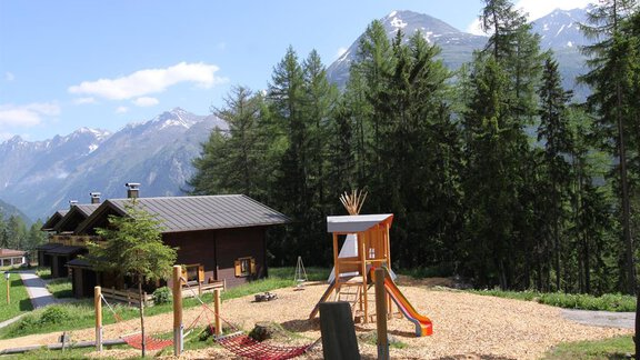 der Spielplatz im Waldesruh - Almdorf Waldesruh - Sölden
