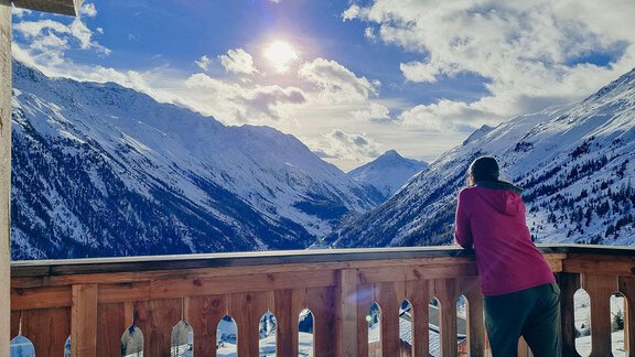 almhuette-soelden-winter-3 - Almhütte Chrisanten Thaya Sölden - Sölden