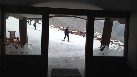 Eingangsbereich Winter - Am Trogwohl - Sölden