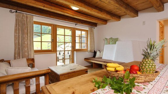 Wohnraum Chalet 2 - Andis Almdorf - Sölden