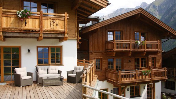 Ansicht-Sommer H1 und H7 - Andis Almdorf - Sölden