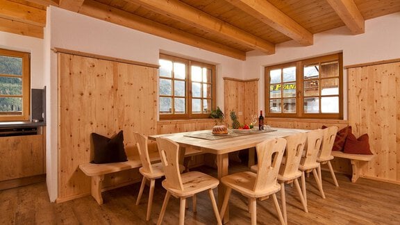 Wohnraum Chalet - Andis Almdorf - Sölden
