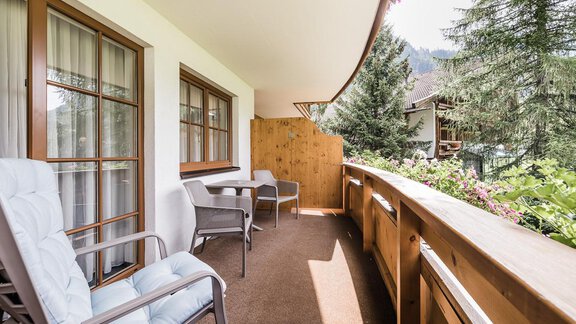 Balkon Weltmeisterzimmer - Andre Arnold - Boutique Hotel - Sölden
