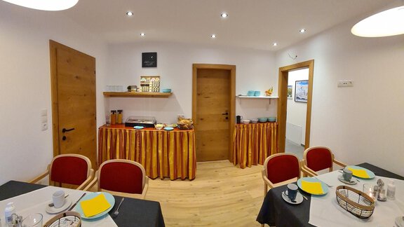 Frühstückszimmer - Apart Elluto - Sölden