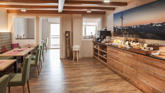 Frühstücksraum - Apart Hotel Arno - Sölden