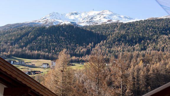 Freie Aussicht auf den Gaislachkogel. - Appart Pirmin - Sölden