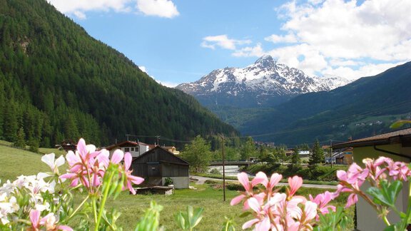 Aussicht vom Balkon - Appartement Rauch - Sölden