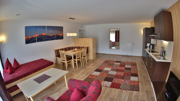 Wohnküche - Appartementhaus Lunaris - Sölden