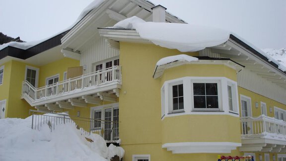 Ansicht Winter Südseite - Appt. Arnika - Sölden