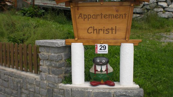 Einfahrt Sommer - Appt. Christl - Sölden