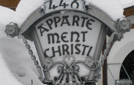 Winter Einfahrt - Appt. Christl - Sölden