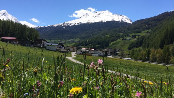 Frühling  - mit Gaislachkogel - Appt. Ideal - Sölden