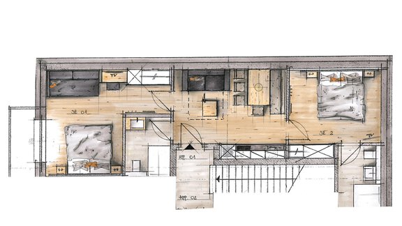 Apartment " Bartgeier" - Bauernhaus Martinus - Sölden
