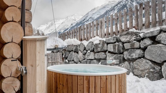 Hot Tub Lärchenchalet - Chalet Resort Sölden - Sölden