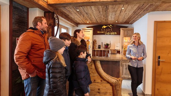 Empfang - Chalet Resort Sölden - Sölden
