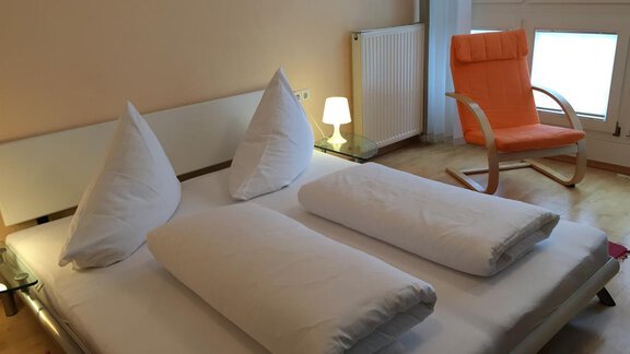 Schlafzimmer 1. OG - Ferienhaus Moidl - Sölden