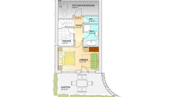 Skizze 1 - Ferienhaus Patrick - Sölden