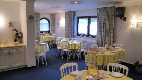 Frühstücksraum - Garni Jaqueline - Sölden