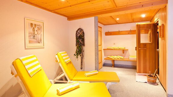 Ruhebereich Sauna - Garni Jaqueline - Sölden