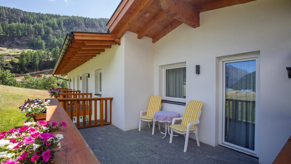 Terrasse Comfort - Doppelzimmer - Garni Jaqueline - Sölden