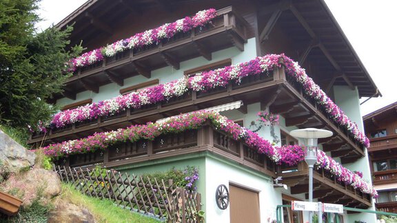 Ansicht Sommer - Gästehaus Veit Fiegl - Sölden