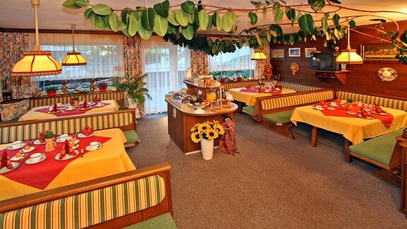 Fruehstuecksraum - Gästehaus Veit Fiegl - Sölden