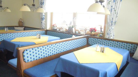 Frühstücksraum - Gästehaus Veit Fiegl - Sölden