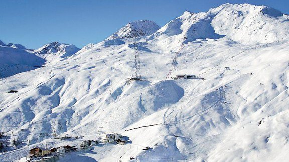 Skigebiet - Gästehaus Wiesenblick - Sölden