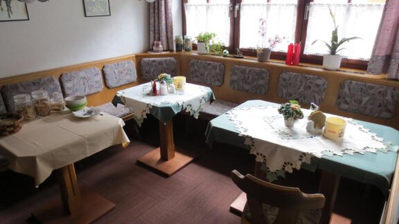 Frühstücksraum - Haus Alpenhäusl - Sölden