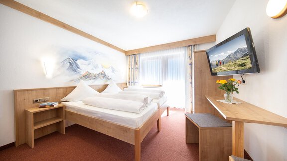 App 1 Schlafzimmer I - Haus Alpenstern - Sölden