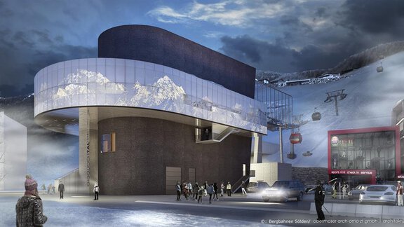 Giggijochbahn neu - Haus an der Gletscherstraße - Sölden