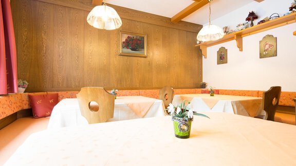 Frühstücksraum-Aufenthaltsraum - Haus Christian - Sölden