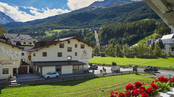 Ausblick - Haus Kristiania - Sölden
