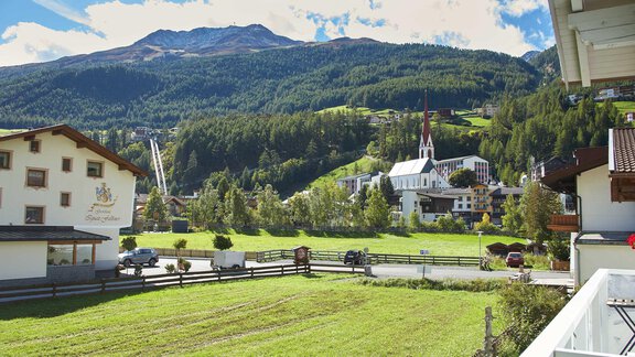 Ausblick - Haus Kristiania - Sölden