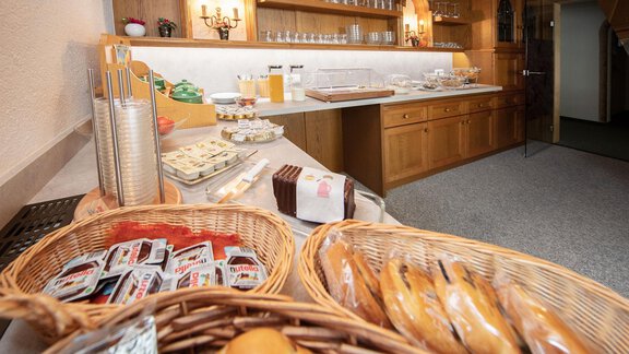 Fruehstuecksraum - Haus Montjola - Sölden