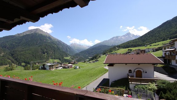 Aussicht Sommer - Haus Montjola - Sölden