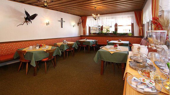 Frühstücksraum - Haus Wilhelm - Sölden