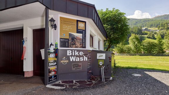 Bikewash Station - Hotel Erhart - Sölden