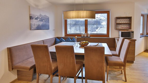 Esstisch Panorama Apart - Hotel Garni Apart Fiegl - Sölden