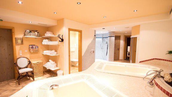 Wellnesbereich - Hotel Garni Hainbacherhof - Sölden