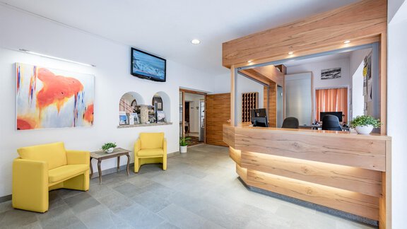 Rezeption - Hotel Sölderhof - Sölden