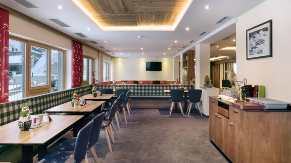 Speisesaal - Hotel Waldcafe - Sölden
