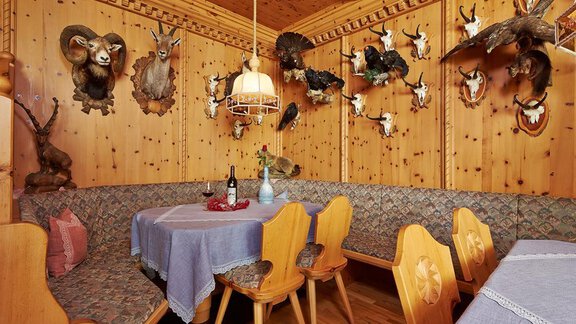 Zirmstube - Pension Alpenruhe - Sölden